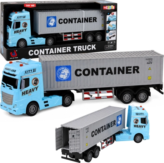 Camion per bambini con container, luci e suoni, 54 cm - 1 pezzo