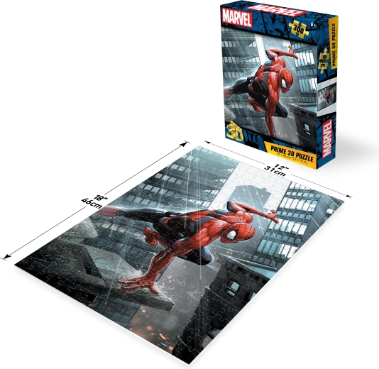 Puzzle 3D Marvel Spider-Man, 300 pezzi