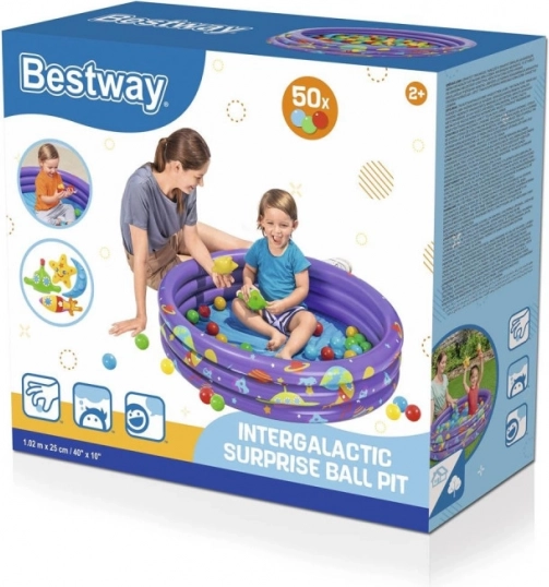 Piscina gonfiabile per bambini con palline Intergalactic 1,02 m x 25 cm
