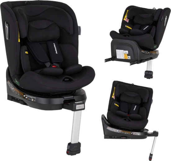 Petite&Mars seggiolino auto girevole Twistguard Pro i-Size Coal black air 40–150 cm (0–36 kg)