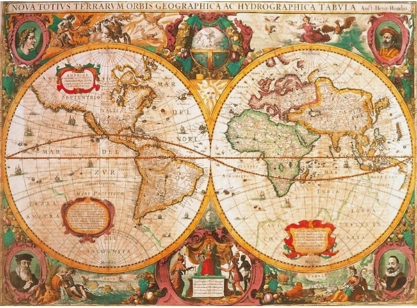 Clementoni Puzzle Mappa Storica 1000 Pezzi