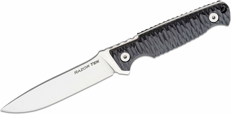Cold Steel RAZOR TEK 4" coltello universale a lama fissa, manico GFN nero, fodero Secure-Ex