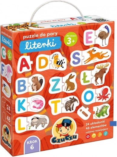 Puzzle abbinati Alfabeto