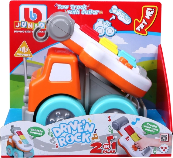 BB Junior carro attrezzi con chitarra 2 in 1