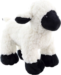 Pecorella di peluche 20 cm eco-friendly