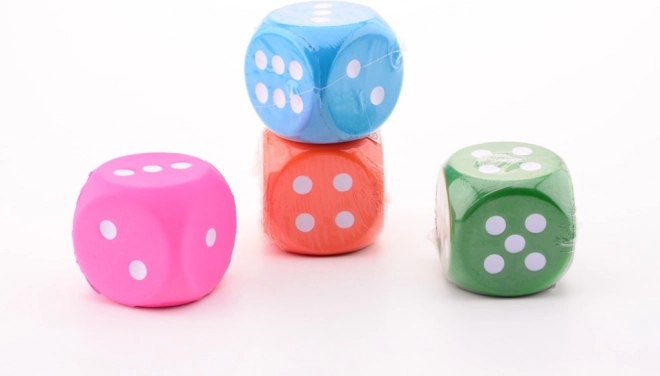 Dadi da gioco in schiuma medi