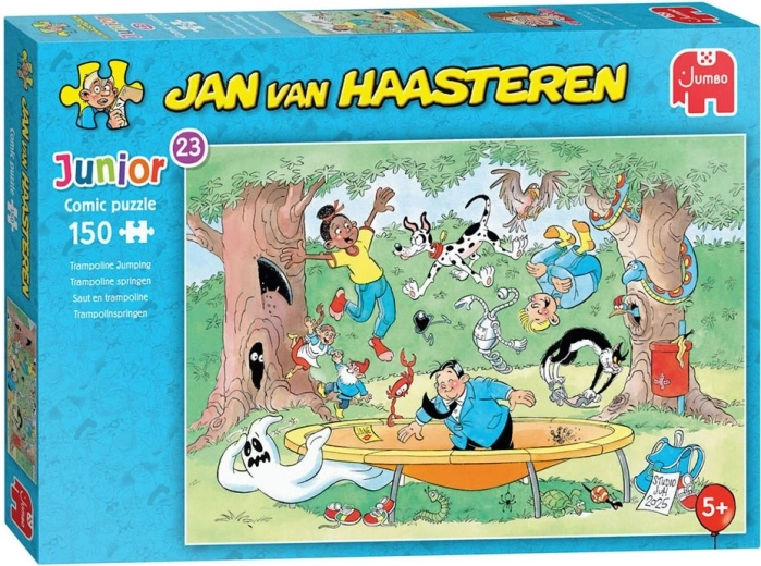 JUMBO puzzle Jan van Haasteren Junior: Salti sul trampolino, 150 pezzi