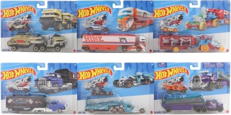 Camion trasportatore HOT WHEELS con macchinina 1:64