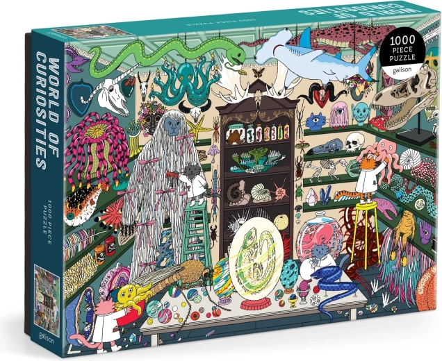 Puzzle Mondo delle curiosità 1000 pezzi GALISON