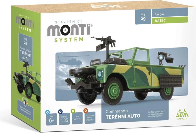 Set di costruzione Monti System Commando