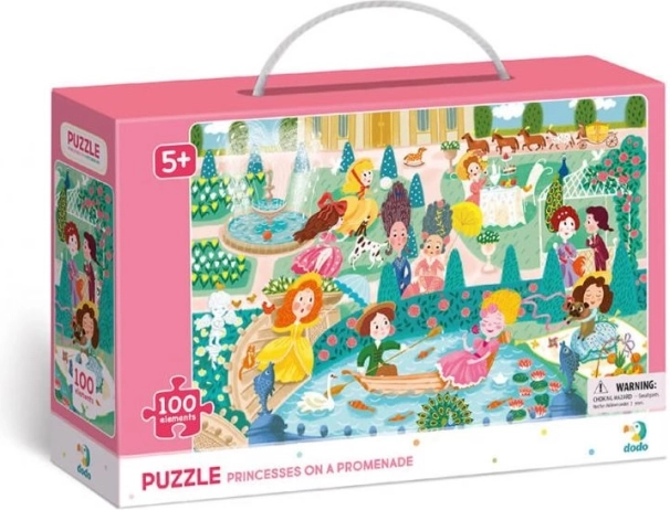DODO puzzle Principesse sulla passeggiata, 100 pezzi