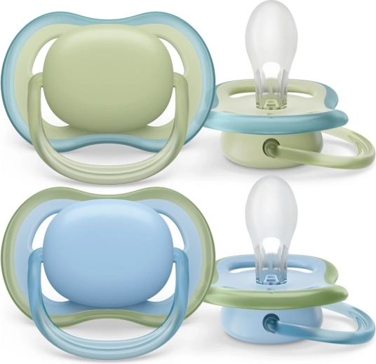 Philips Avent succhietto Ultra Air 0–6 mesi, blu, 2 pz