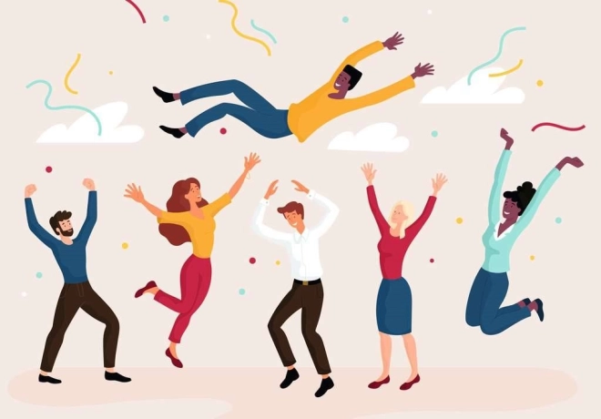 Puzzle Moment: Party People di Ravensburger, 300 pezzi