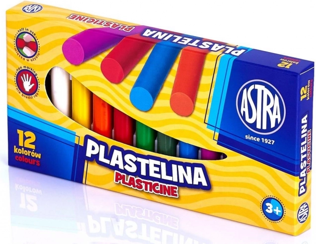 ASTRA plastilina set 12 colori 12×13 g