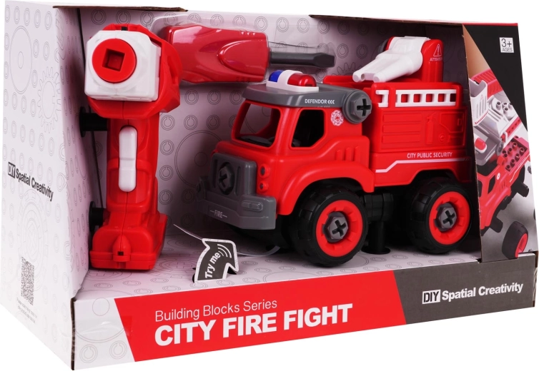 Autopompa smontabile con attrezzi e telecomando