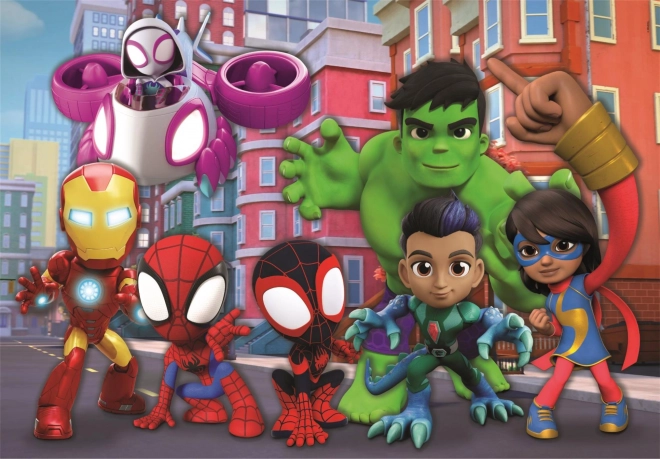 Clementoni puzzle Spidey e i suoi fantastici amici maxi 24 pezzi