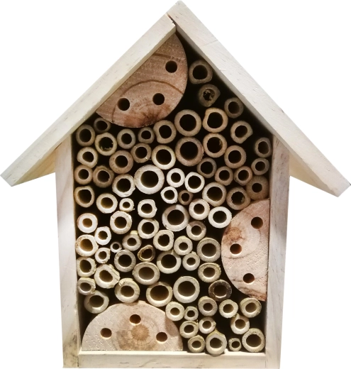 Casetta per insetti in legno
