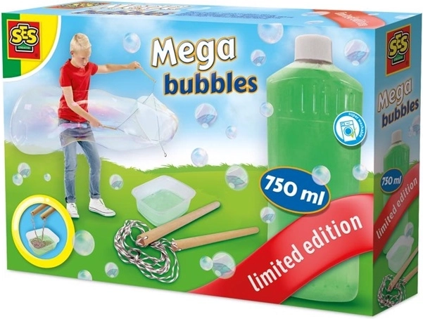 SES Mega bolle di sapone Edizione limitata 750 ml