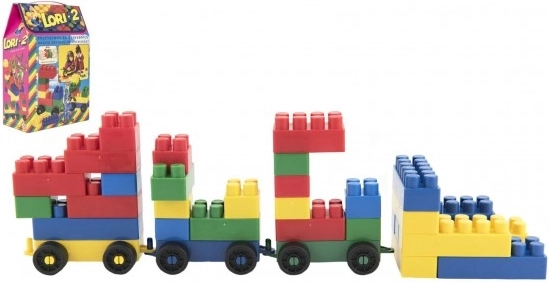 Costruzioni LORI 2 in plastica, 35 pezzi