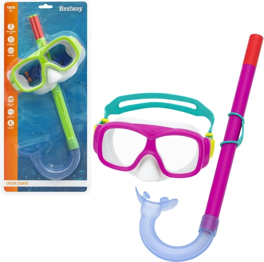 Bestway Explora Essential maschera subacquea con boccaglio per bambini dai 7 anni