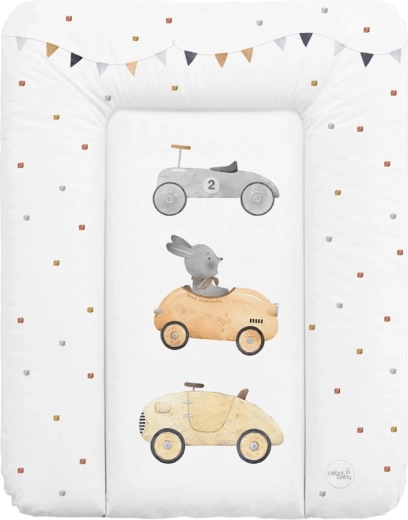 Ceba Baby fasciatoio morbido per cassettiera 50 × 70 cm Basic Bunny Driver