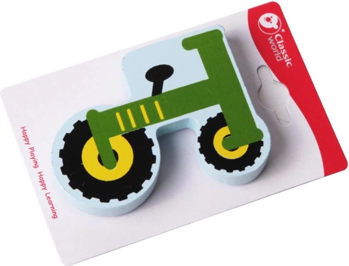 Lettera T in legno Classic World