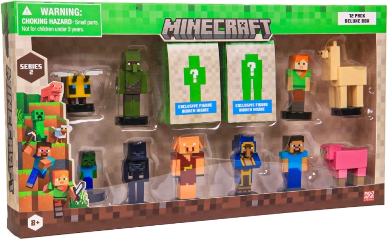 Minecraft timbri deluxe box serie 2
