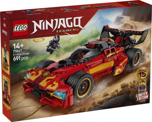 LEGO NINJAGO Ninja Racer X-1 – 15° anniversario