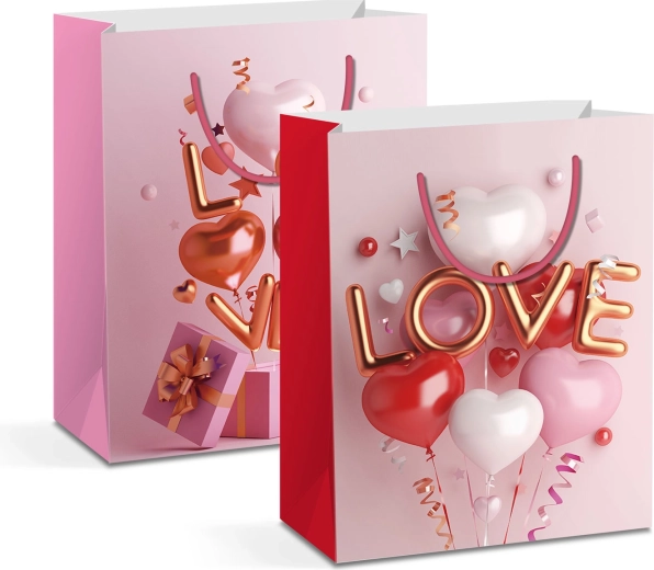 Sacchetto regalo in carta per bottiglia - 1 pezzo