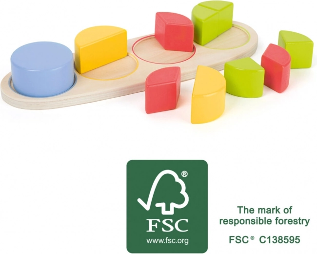 Piccola Lavagna Educativa in Legno Frizioni