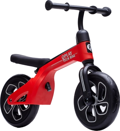 Bicicletta senza pedali Qplay Tech Red per bambini