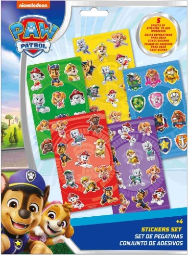 Adesivi PAW PATROL – set da 92 pezzi