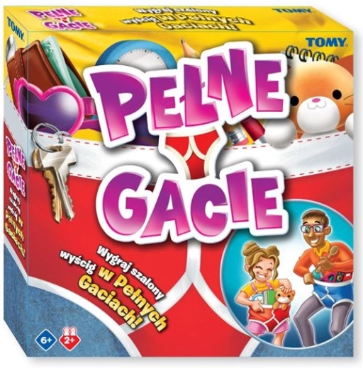 Tomy Mutandoni di ferro – gioco di party folle per bambini e adulti
