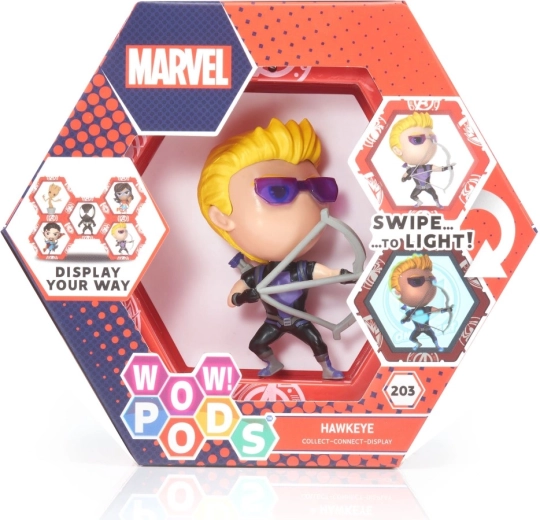 Figura da collezione luminosa WOW PODS Marvel – Hawkeye