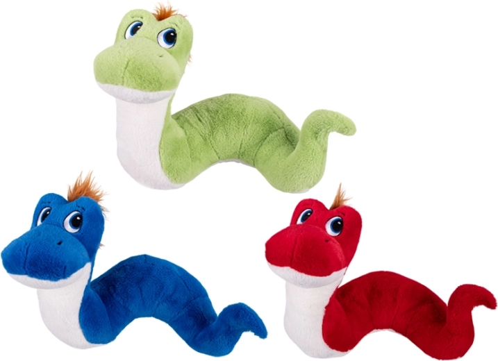 Serpente di peluche 40 cm per neonati e bambini