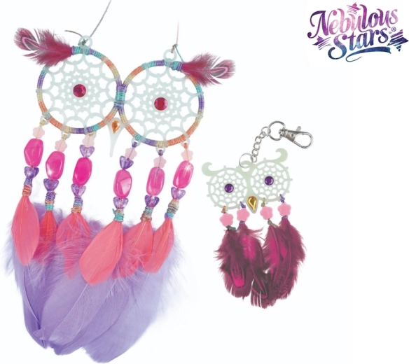Nebulous Stars acchiappasogni con effetto al buio – kit per creare decorazioni a tema gufo