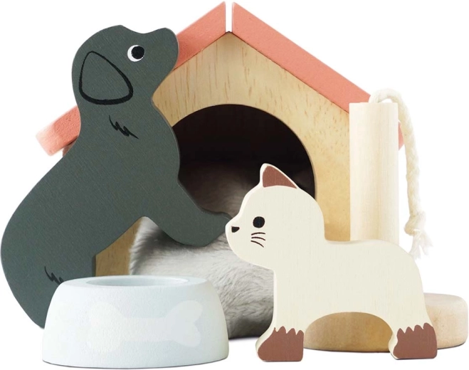 Le Toy Van set di animaletti domestici per casa delle bambole