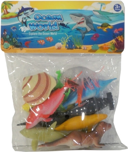 Set di figurine di animali marini – 8 pezzi