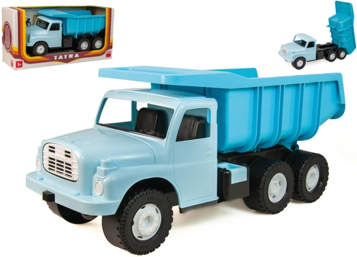 camion di plastica Tatra 148 30 cm azzurro
