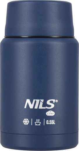 NILS Camp thermos per alimenti 550 ml blu