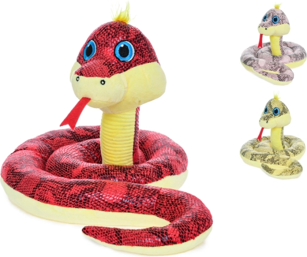 Serpente di peluche 20 cm per neonati