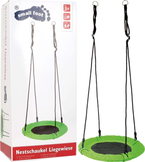 Rete altalena nido di cicogna Small Foot – verde