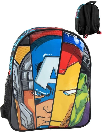 Zaino per bambini Avengers 25 × 31 × 10 cm con portabevande