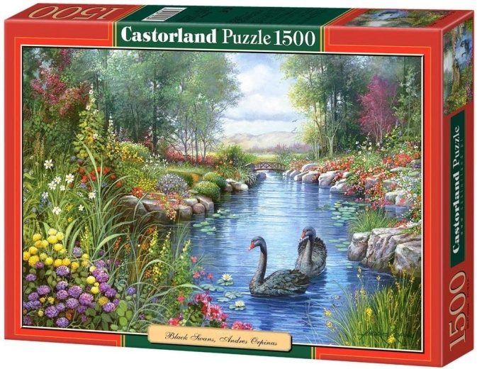 Puzzle Cigni neri, Andres Orpinas, 1500 pezzi