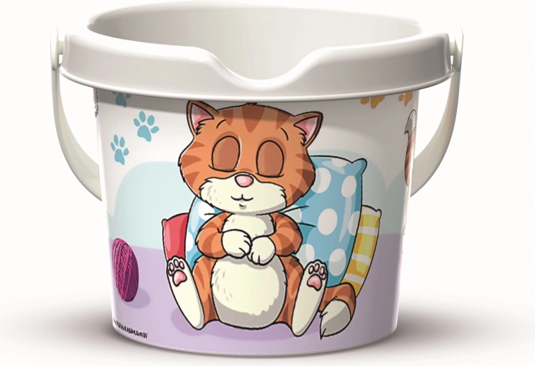 Androni secchiello per la sabbia gattina giocosa 13 cm