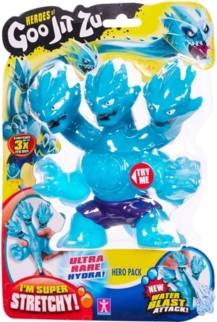 Heroes of Goo Jit Zu Hydora ultra rara – action figure elastica