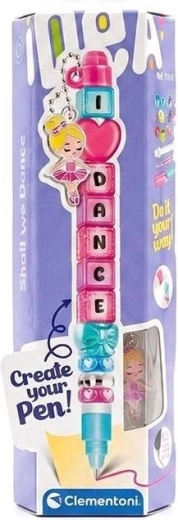 Clementoni IDEA kit creativo per realizzare una penna con il messaggio I Love Dance