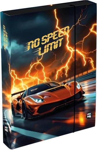 Scatola porta quaderni A5 Jumbo – motivo auto