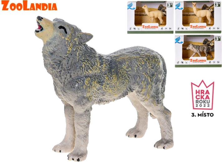 Zoolandia figura di lama in plastica – animaletto per lo ZOO