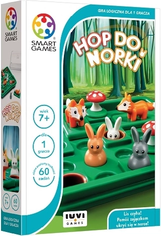 SmartGames Hop nella tana – gioco di logica da viaggio